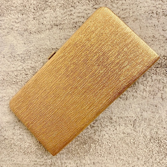 Rose gold box clutch with chain - NWT - Picture 5 of 5